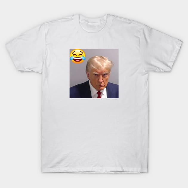 LOL Donald Trump Mug Shot T-Shirt by SillyShirts